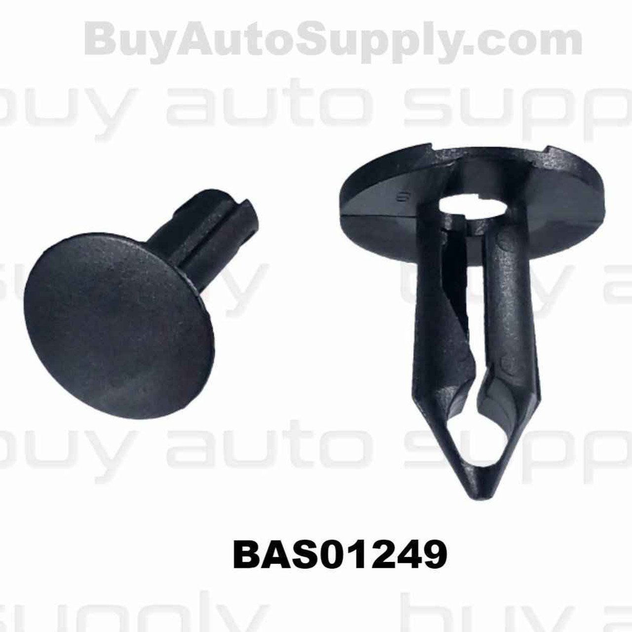 BAS01249 - Chrysler / Gm / Ford Push Retainer Clip (1860PK)
