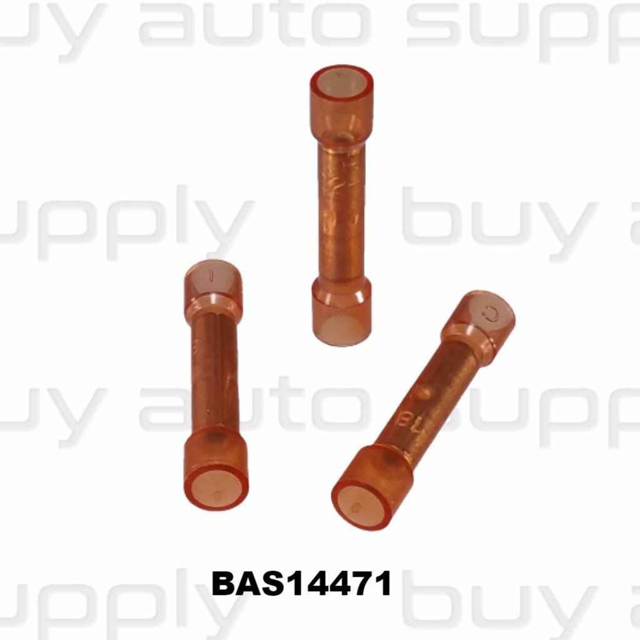 Butt Connectors- Red Nylon - Wire 22-18 - USA Made