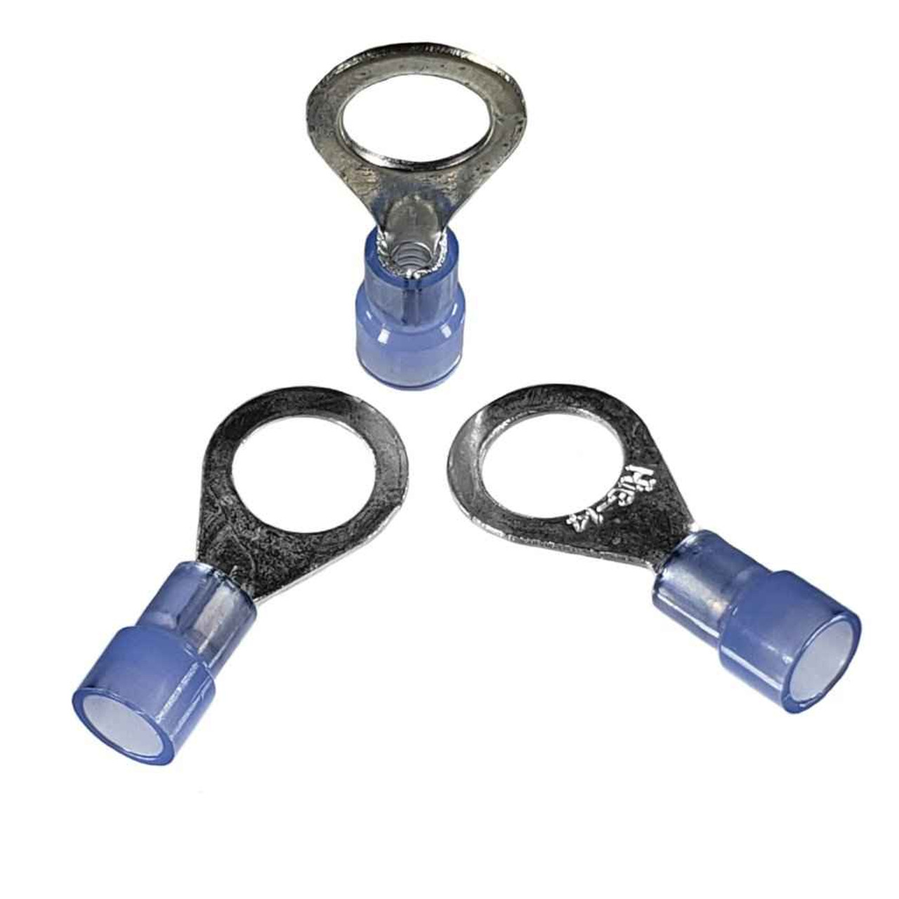 BAS14456B - Blue Nylon Ring Connector 16-14 (5/16 Stud)