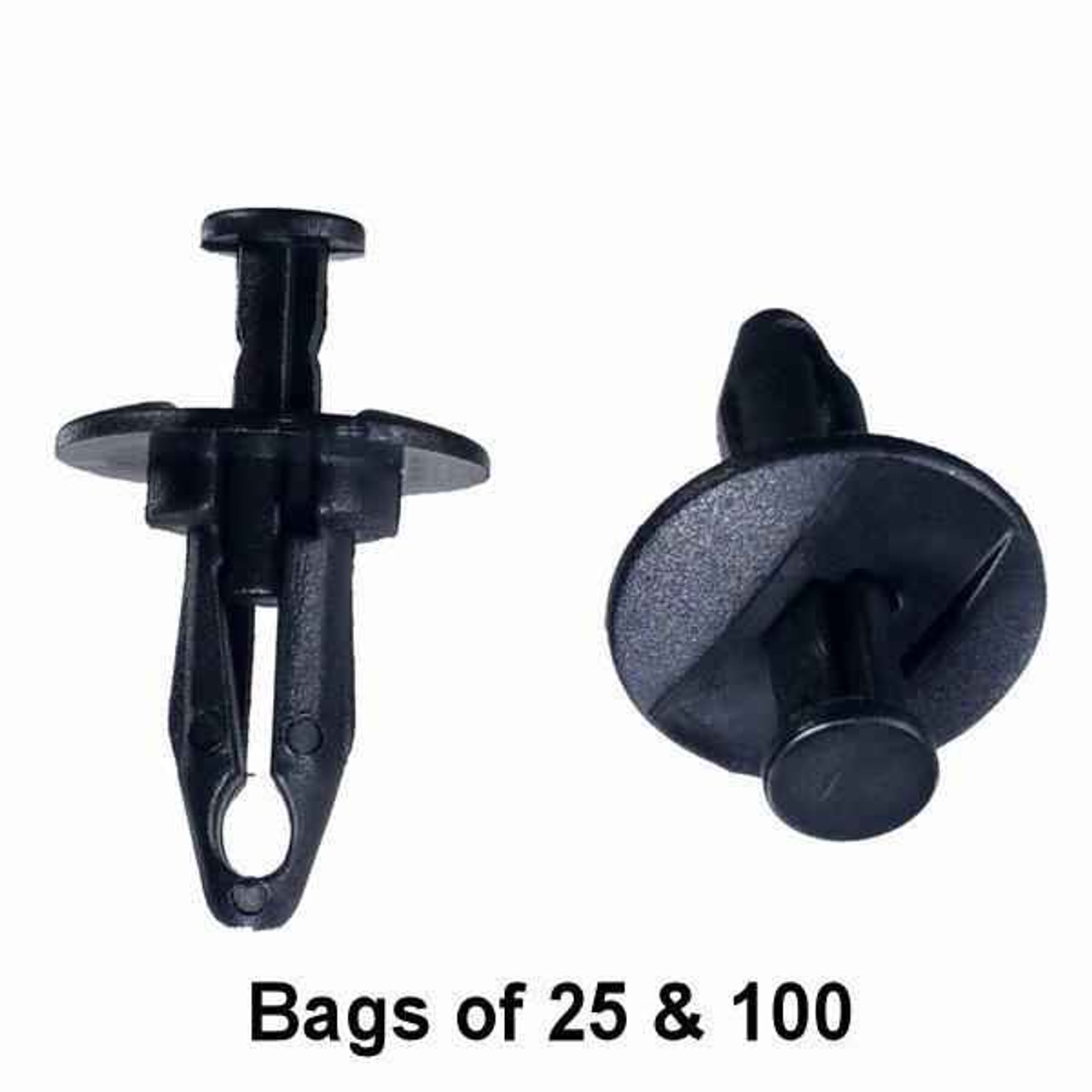 GM Bumper Push Retainer Clips - Fits 9.5mm (3/8) Hole