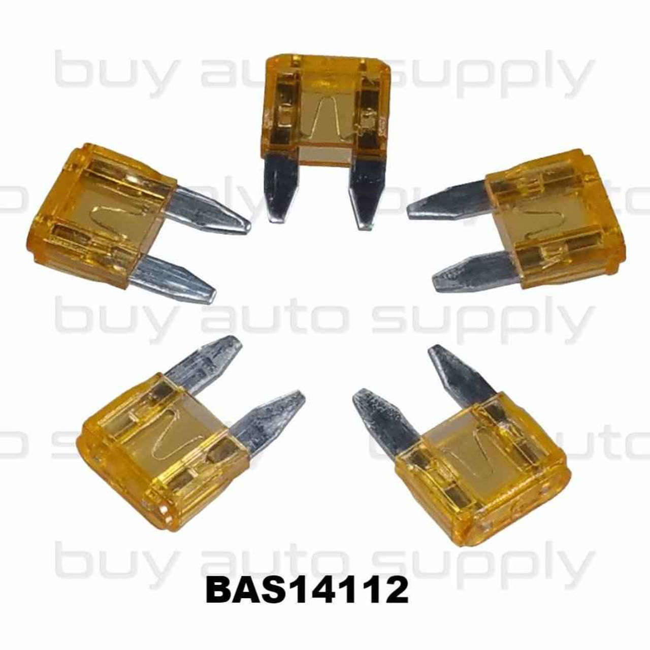 BAS14112 - ATM Mini 5 Amp Fuse 25 Count