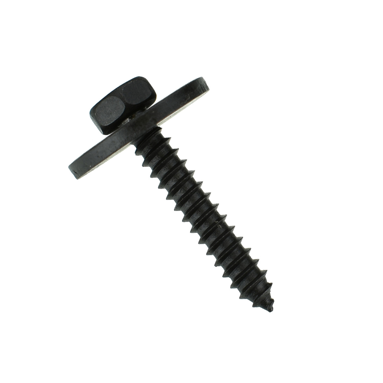 BAS02572 - Black Hex Trim Screw - 4.2-1.41 x 25mm - 17mm Head