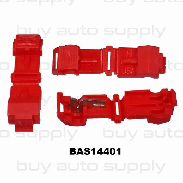 Red Electrical T-Tap (22-18 AWG) USA Made - BAS14401 - from Buy Auto Supply