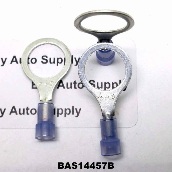 Blue Nylon Ring Connector 16-14 (1/2" Stud) - BAS14458B - from Buy Auto Supply