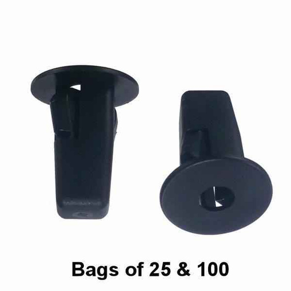 GM / Toyota Screw Anchor - Nylon Nut - Fender Liner Grommet - Interchange: Auveco 19194 Toyota 9018906028 GM 94854203