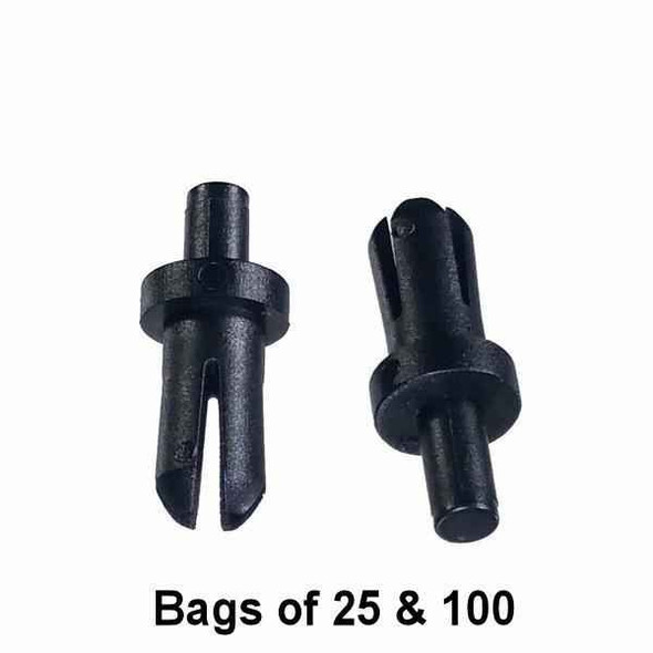 GM Trim Retainer Clips - Interchange: Auveco 17227, GM 21077405