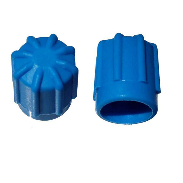 AC Service Valve Cap - Blue Low Side M8x1.0, Interchanges: MT0192