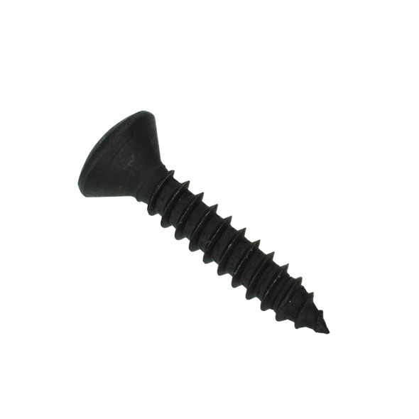 Black Trim Screw - #10 x 1"