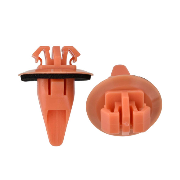 Orange Toyota Flare Clip (10492PK), Interchanges: Auveco 20688