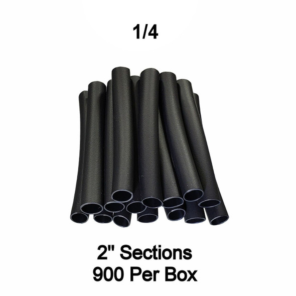 Cut Sections - 2" - BAS13802 - 900 Per Box - 1/4" 3:1 Dual Wall Adhesive Lined Heat Shrink Tube