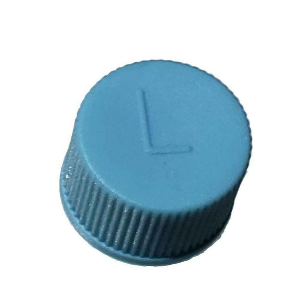 AC Service Cap R134a - Blue Low Side M9x1.0 - Interchanges: MT0310, 69500