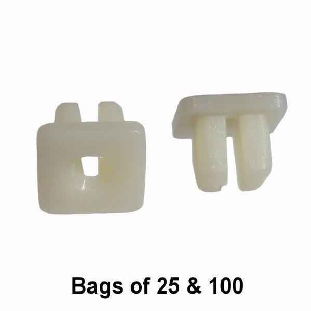 Honda / Mazda / Toyota / Nissan - Nylon Nut - Interchange: Auveco 14274 Honda 75521-611-000 Toyota 90189-06010