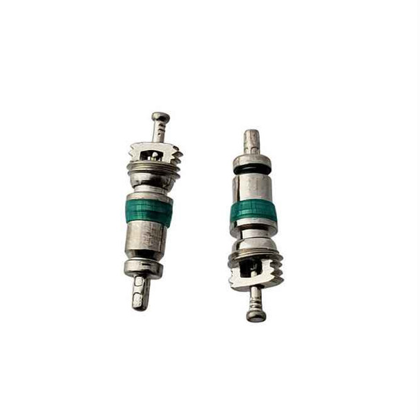 R-1234YF A/C Valve Core - Standard Green Seal - Interchanges:  Omega MT6062-20, Napa 409361, FJC 6812