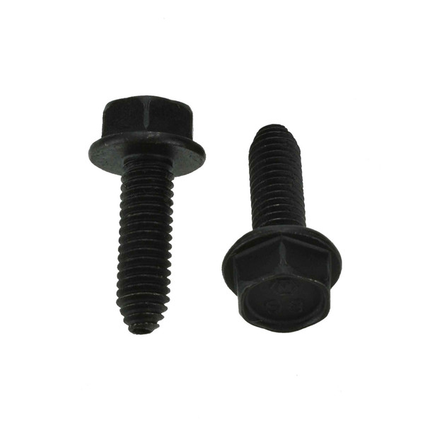 M6-1.0 x 20mm Hex Head Bolt, Black Phosphate - Interchanges: Auveco 12324, Disco 5682PK