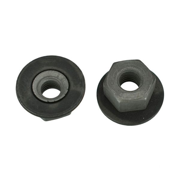 Black Hex Nut - M5 - Interchanges: Ford N621903-S61 / Disco 1639pk / Auveco 15326 / Wurth 150159442 / Kimball Midwest 12868