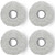 Hygieia Mop Pads (Pack of 4) - For Ecovacs T50/T50 MAX/N50/N30/T30/T30S
