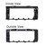 Hygieia Main Brush Cover for Dreame X50, L50, L40s, D20 Pro Plus – Black