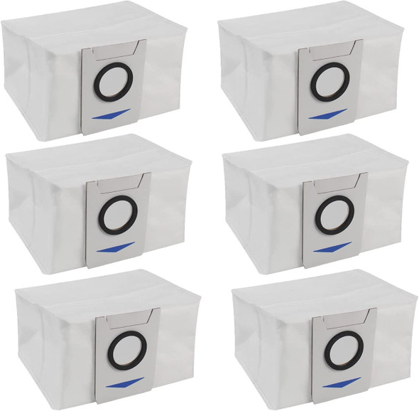 6 auto empty station dust bags for Ecovacs deebot x1 omni