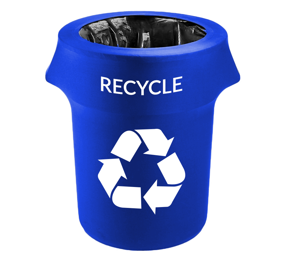 Garbage Can Cover 55-Gal | Customizable Design | Logoclothz