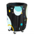 black trash can cover design stretched fit spandex