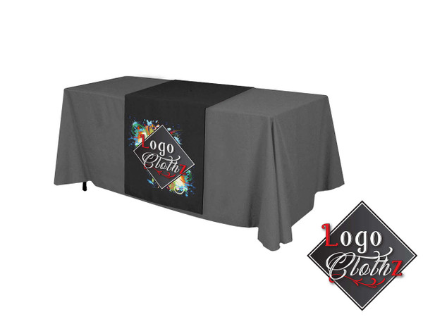 Printed Table Runner for Display Table