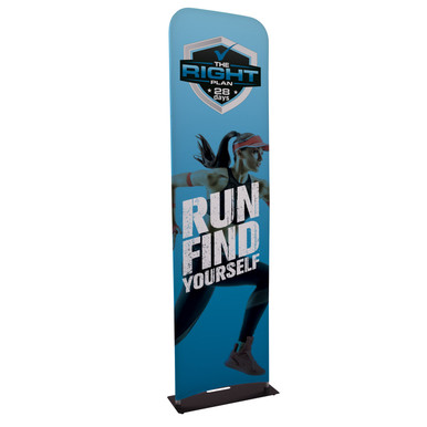 2 Ft Euro Fit Stretch Fabric | Floor Displays | Logoclothz