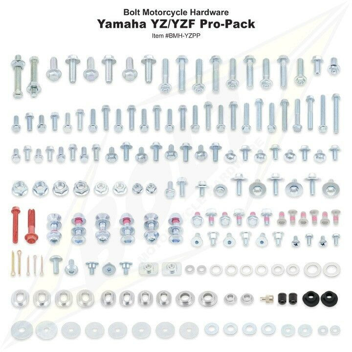 Yamaha Dirt Bike Bolt Kit For YZ125/250 & YZF/WRF 250/450 - Track