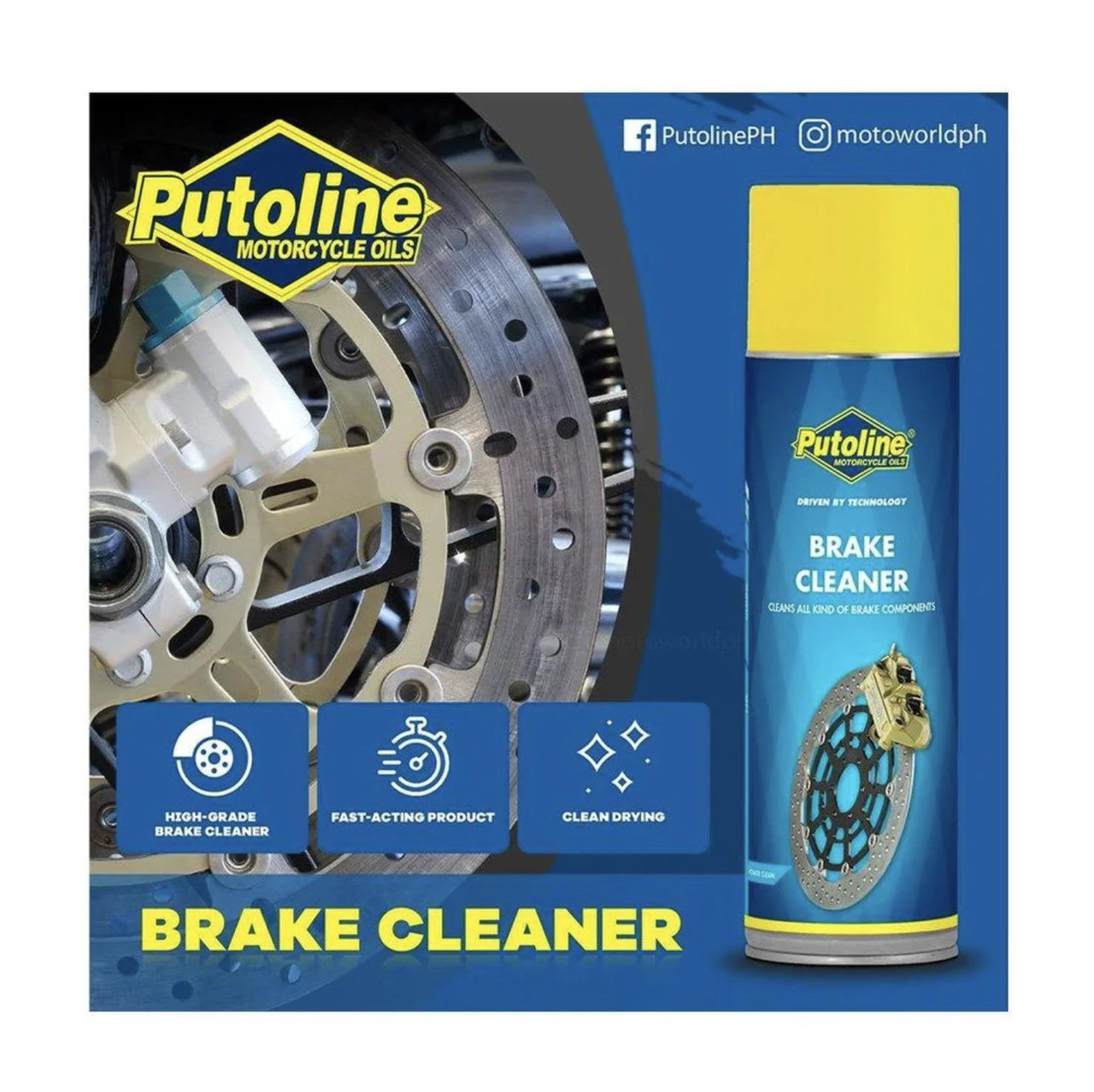 Putoline Brake Cleaner Mad4bikes