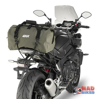 GIVI EA115KG Waterproof Motorcycle Roll Dry Tail Pack 40 Litre Luggage Bag Green