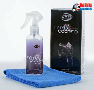 R&G Protective Nano Coating Motorcycle Cleaner + Microfibre Cloth In a Gift Box