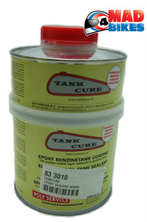 Tank Cure Motorcycle Fuel / Petrol Tank Repair Epoxy Sealant 450g