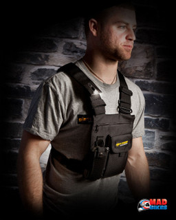 DIRTY RIGGER LED CHEST RIG, RADIO VEST, STAGE, STUDIO,  SOUND, LIGHT, RIGGING