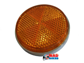 SUZUKI GT750, GT550, GT380, 6 SEGMENT INDICATOR REFLECTOR, AMBER SIDE REFLECTOR