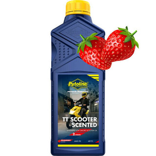 Putoline TT Scooter Strawberry Scented 2 Stroke Oil 2T Low Smoke Clean Burning