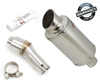 Kawasaki 250 / 300 Ninja, Z300 (2012 - 2017) Lextek YP4 S/Steel Exhaust Silencer