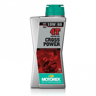 Motorex Cross Power 4T Fully Synthetic 10W/60 4 Stroke Engine Oil