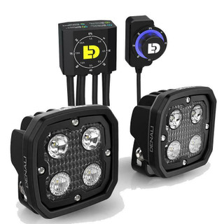 Denali D4 LED Spot Lights & DialDim Smart Controller Bundle