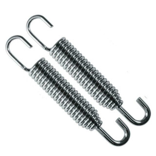 90mm Stainless Steel Swivel End Exhaust Springs X 2 (PAIR) KTM, CRF, YZ, KX, RM