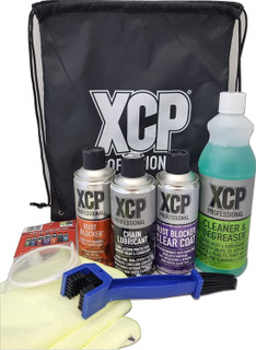 XCP Rust Blocker Cleaner Degreaser  Chain Lube Motorcycle Maintenance Gift Pack