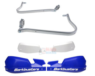 BETA RR / XTRAINER Barkbusters Hand Guard Hardware Kit + VPS HandGuards in Blue