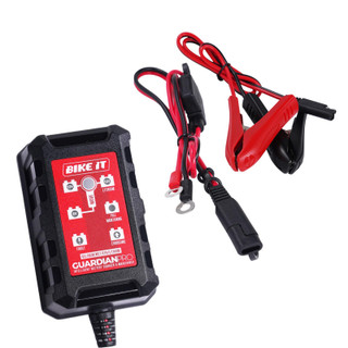 Bike It Guardian Pro 1 intelligent 6V and 12V motorcycle battery charger and maintainer