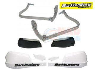 BarkBusters VPS Handguard Kit  BMW R1250 GS 2018 > On & GSA 2019> On  (White)