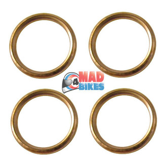 Suzuki Bandit GSF600 GSF650 GSF1200 GSF1250 Exhaust Header Gasket Set x 4