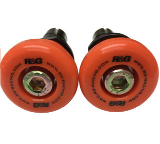 KTM 790 Duke R&G Racing Rear Spindle Sliders Paddock Stand Bobbins Orange