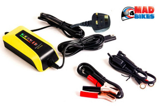 Motobatt Water Boy Waterproof 12v / 6v Motorcycle Quad Smart Battery Charger