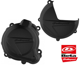 Clutch & Ignition Cover Protectors BETA 250 300 RR 2013-17 X-TRAINER 300 2016-18