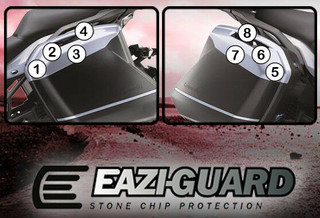 Eazi-Guard Kawasaki Ninja H2 SX  Luggage Pannier Paint Protection Film 2018 > On