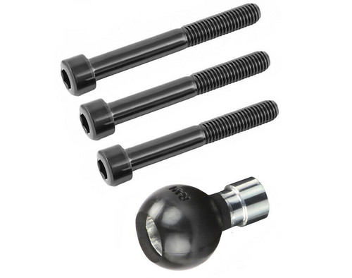 Ram Mount RAM-B-367U Motorcycle Motorbike Handlebar Clamp Base with M8 Screws