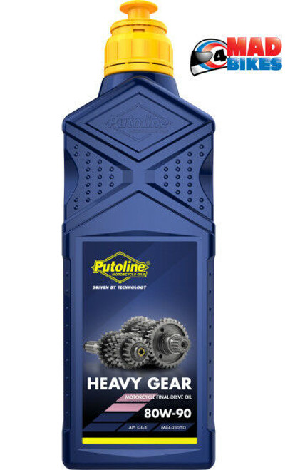 Putoline Motorcycle Transmission Heavy Gear Oil, Final Drive SAE 80W-90  1 Litre