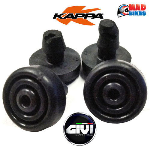 Givi or Kappa Z2710 Rubber Bungs / Spacers for SRA / KRA Aluminium Racks & E251
